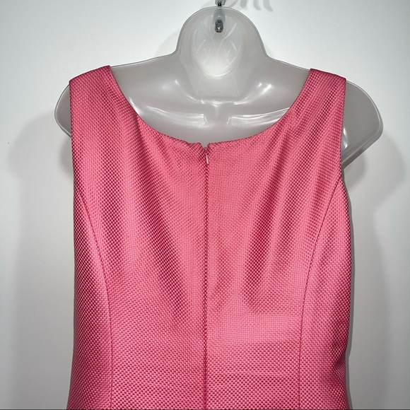 Cynthia Howie Sleeveless Pink Sheath Dress Size 8 - Picture 4 of 7